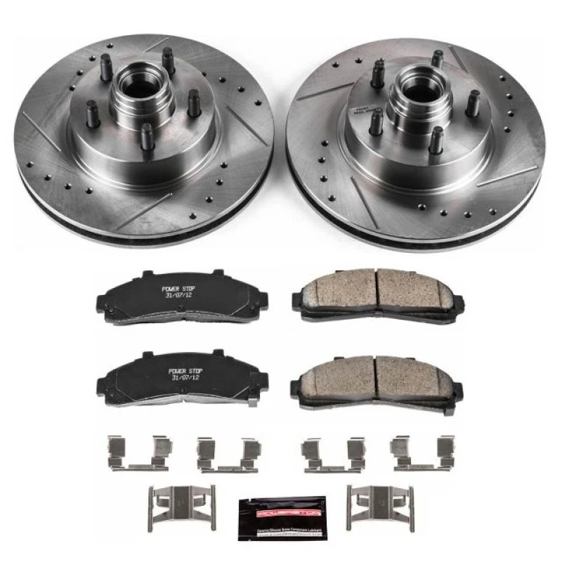 powerstop_K1854-6794564882585 Power Stop 95-01 Ford Explorer Front Z23 Evolution Sport Brake Kit