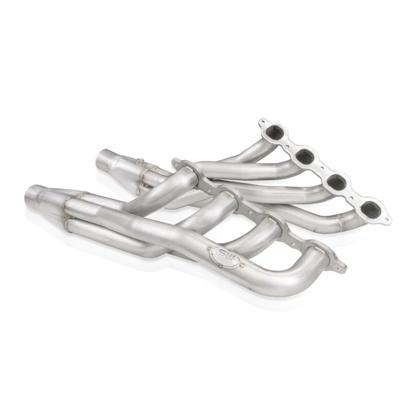 Stainless Works 2020-21 Silverado HD 6.6L 2in Long Tube Header Kit Factory Connect