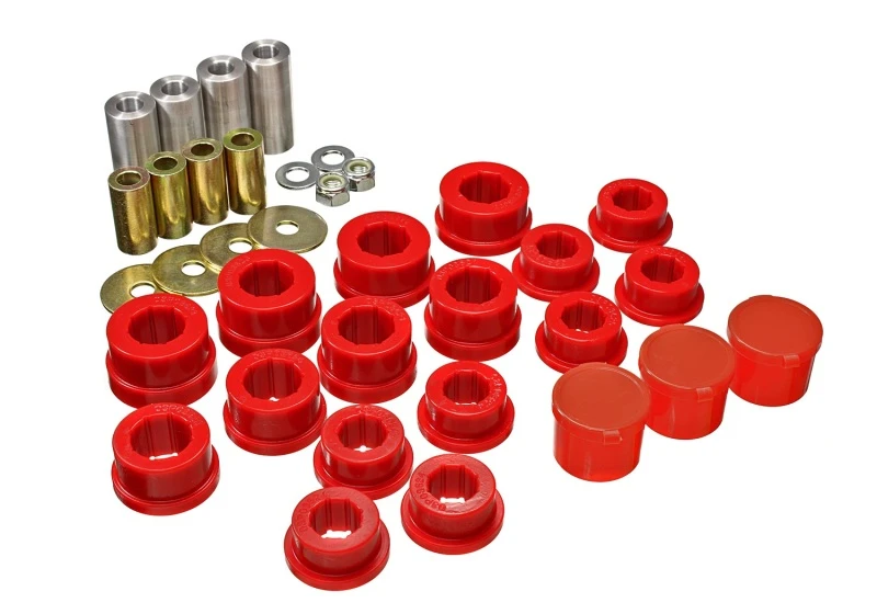 Energy Suspension 93-98 Toyota Supra Vorderer Kontrollarm-Buchsen-Satz - Rot
