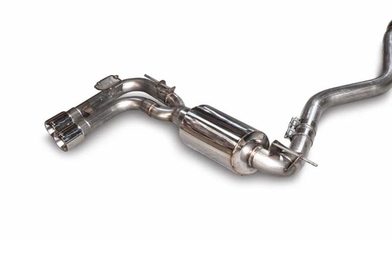 AWE Tuning BMW F3X 28i / 30i Touring Edition Axle-Back Auspuff Einzelseite - 80mm Silber Spitzen