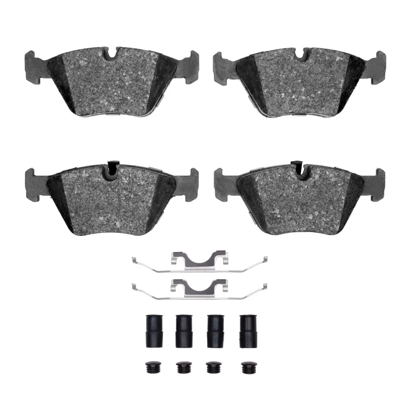 DFC 96-03 BMW 528i Front 5000 Advanced Low Metallic Brake Pads and Hardware Kit