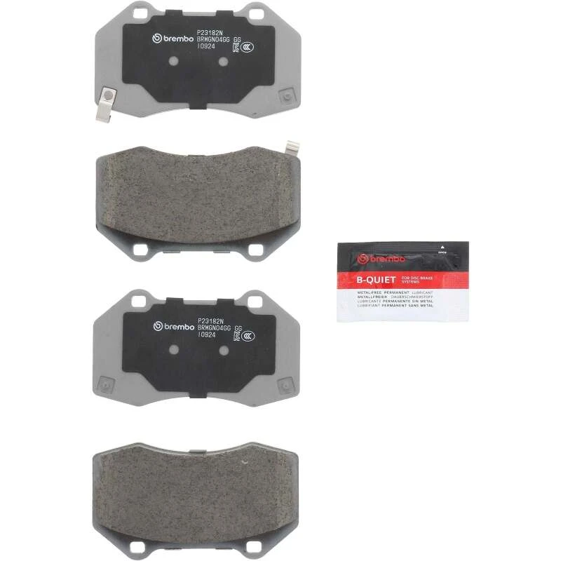 Brembo 08-10 Mazda MX-5 Miata/ Chevrolet HHR/ Chevrolet Cobalt Vordere NAO Bremse Pad