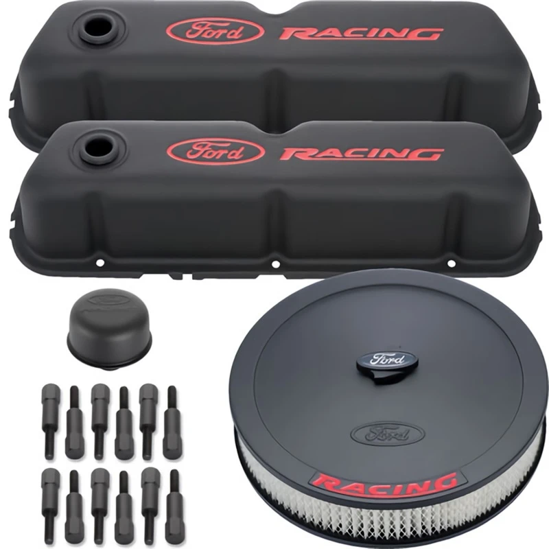 Ford Racing Komplett-Kit, schwarzes Crinkle-Finish