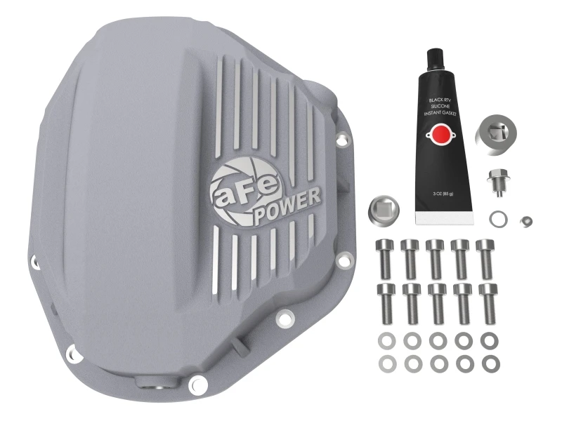 aFe Hinterachs-Abdeckung (Roh; Street Series); Dodge Diesel Trucks 94-02 L6-5.9L (td)