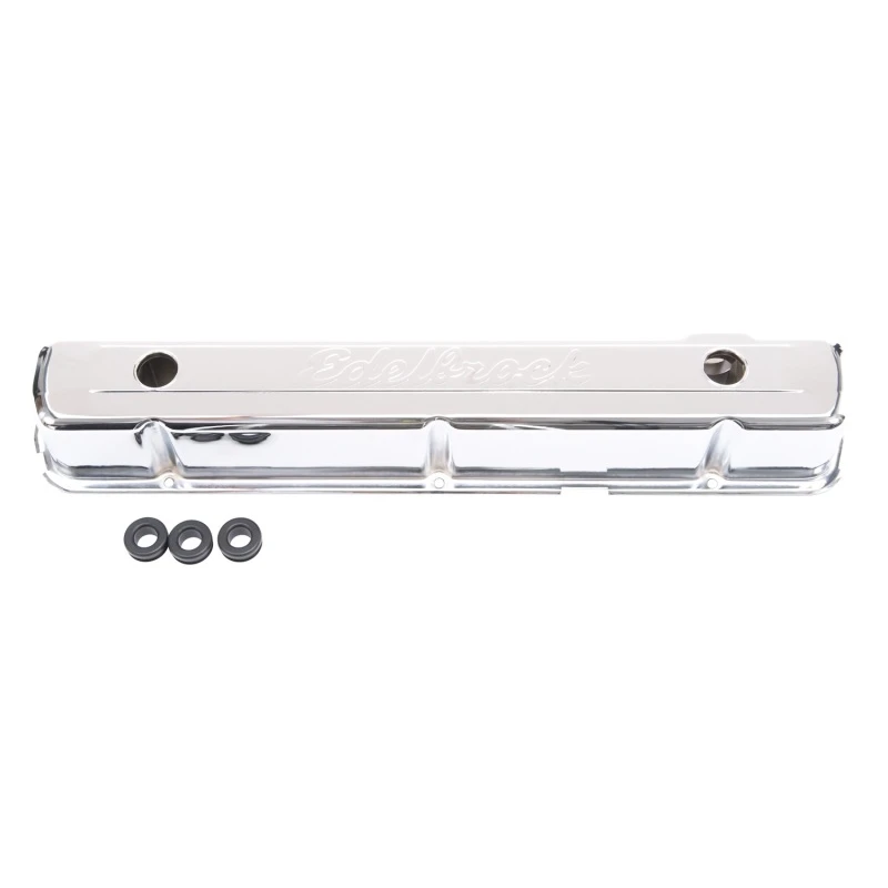 Edelbrock Ventildeckel Signature Series Chevrolet 1962-2001 194-292 CI Inline 6 Chrom