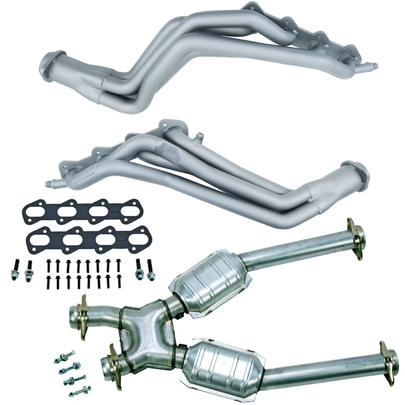 BBK 96-98 Ford Mustang Cobra 4.6L 1-5/8 Long Tube Header mit Hochleistungs-X-Rohr (Ti-Keramik)