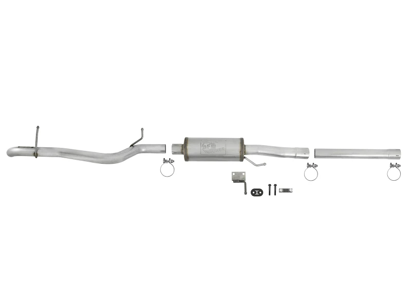aFe Scorpion 2-1/2in Aluminized Steel Cat-Back Exhaust 07-18 Jeep Wrangler (JK) V6 3.6L/3.8L (2/4dr)