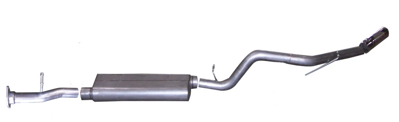 Gibson 06-09 Chevrolet Trailblazer LT 4.2L 2.5in Kat-Back Einzelauspuff - Aluminisiert