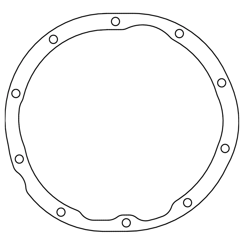 Cometic Ford 9 Zoll.032 Zoll AFM Differenzialabdeckungsdichtung - 10 Schrauben - Extra Ring Gear Clearance