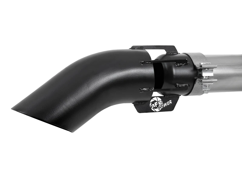 aFe MACH Force-XP 3in 409 SS Kat-Back Auspuffanlage mit schwarzer Spitze 16-18 GM Colorado/Canyon I4-2.8L (td) LWN