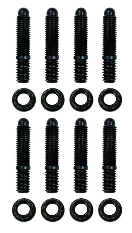 Moroso Pontiac Valve Cover Stud Kit w/ Bullet Nose Studs/12 Pt Nuts