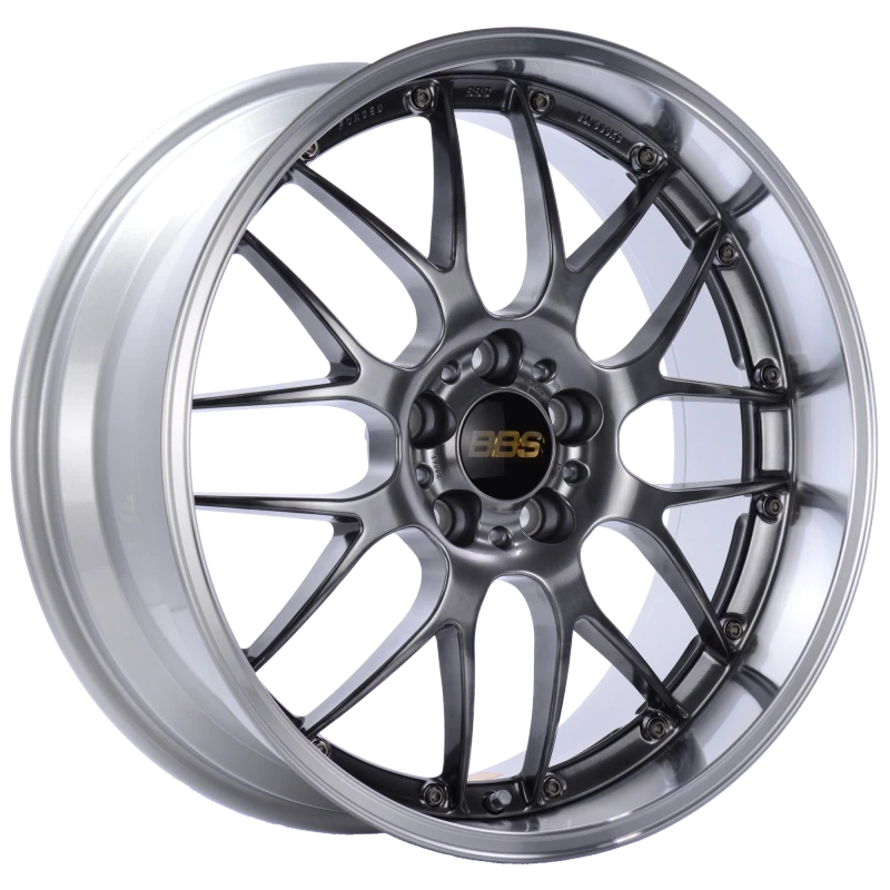 BBS RS-GT 18x11 5x130 ET45 CB71.6 Diamond Black Center Diamond Cut Lip Wheel