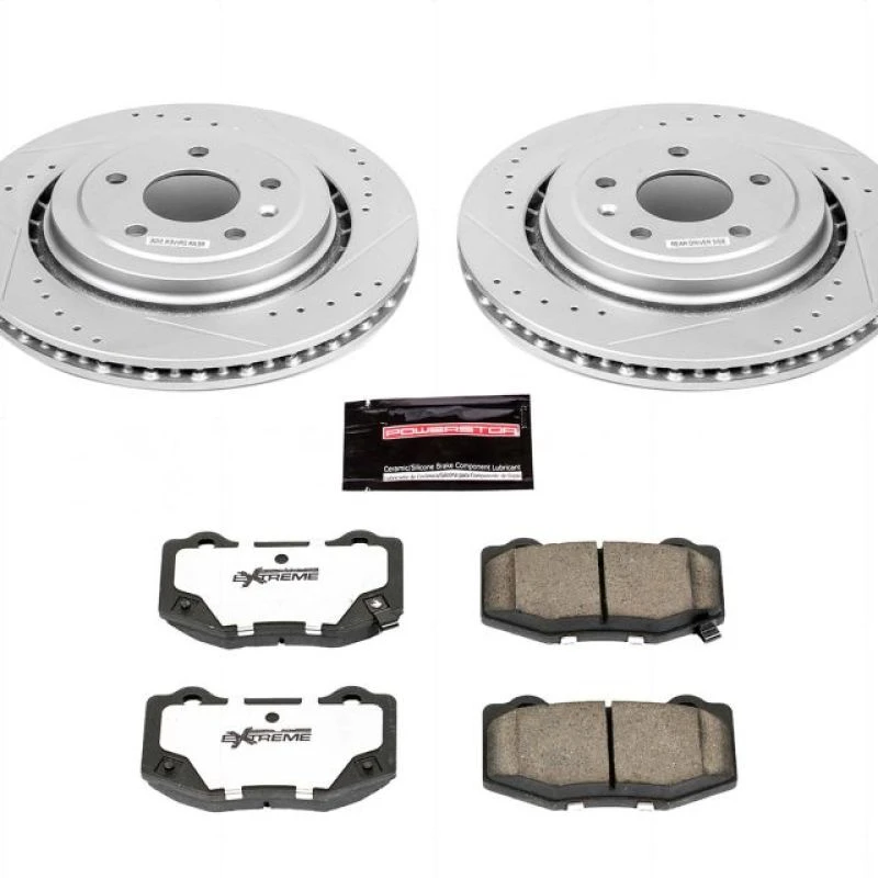 powerstop_K6530-26-679453e5f342d Power Stop 14-19 Chevrolet Corvette Rear Z26 Street Warrior Brake Kit