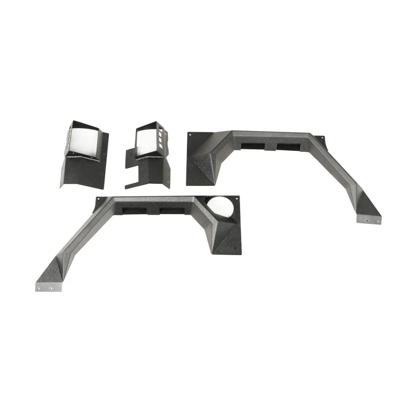 Rugged Ridge XHD Hinterer Panzer Kotflügel Paar 4 Dr 07-18 Jeep Wrangler JKU