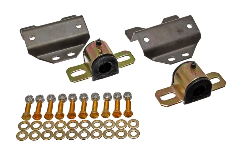 energy-suspension_5.5135G-67932b3e6b897 Energy Suspension 67-72 Dodge Dart / 65-69 Charger Schwarz 15/16 Zoll Schmierbarer Buchsenadapter-Kit