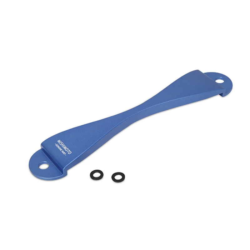 Mishimoto CNC Batterie-Halter - Blau für Subaru