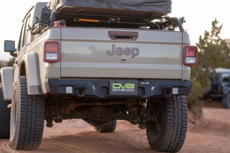 DV8 Offroad MTO Series Heckstoßstange für 2020–2023 Jeep Gladiator JT