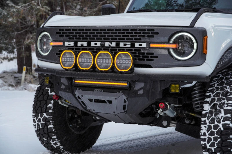 DV8 Offroad Tube Series Frontstoßstange für 21-25 Ford Bronco
