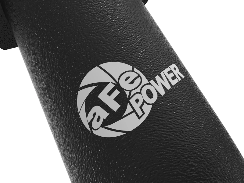 aFe RAM 1500 20-22 V6-3.0L (td) BladeRunner 2-1/2 Zoll & 3 Zoll Aluminium Heiß- und Kaltlufteinlassrohr-Kit Schwarz