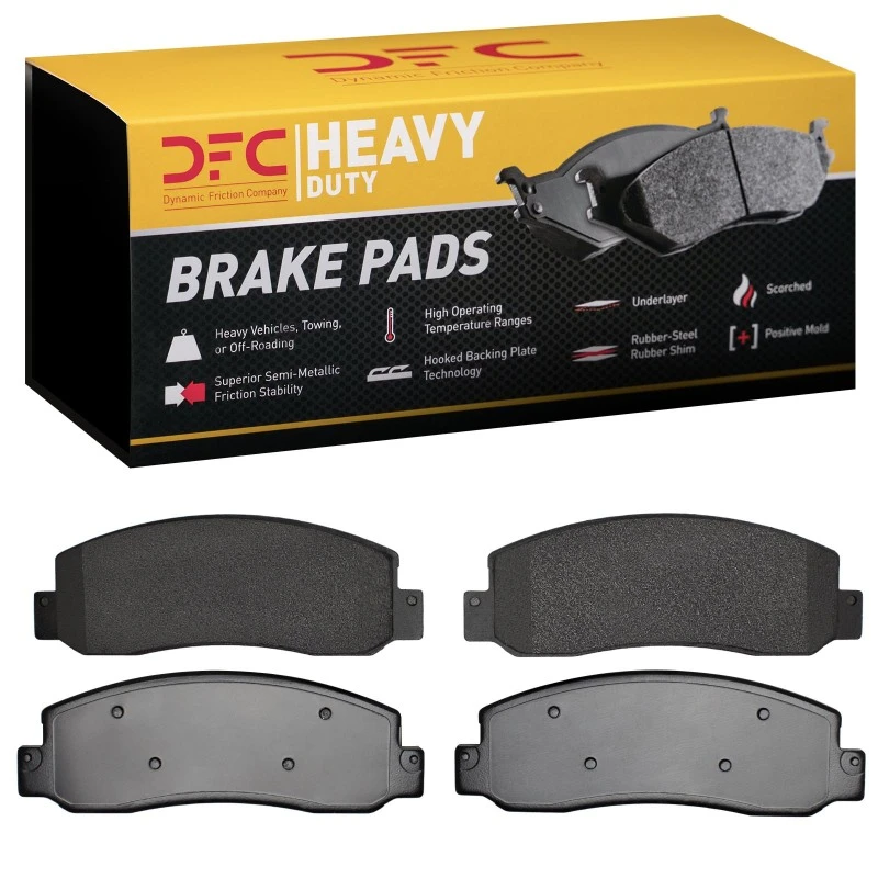 DFC 10-12 Ford F-350 Super Duty 4WD Front Heavy Duty Pads - Semi Metallic