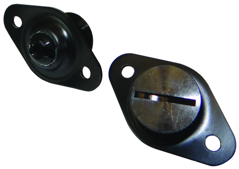 Moroso Quick Fastener – Self Ejecting – 5/16in x .500in – Aluminium – Schwarz – 10er Pack