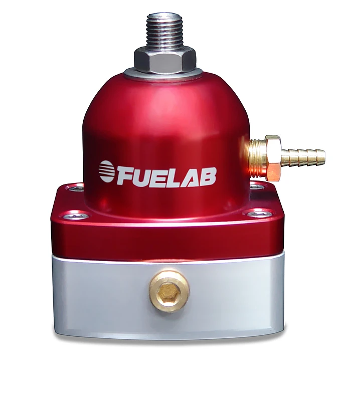 Fuelab 515 EFI Adjustable Fuel Pressure Regulator 25-90 PSI -6AN Inlets
