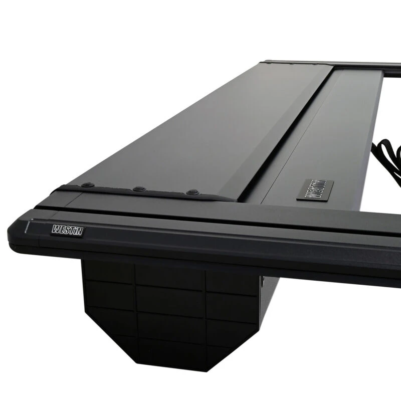 Westin 16-23 Toyota Tacoma 5ft 5in Bed Manual Retractable Tonneau Cover - Black