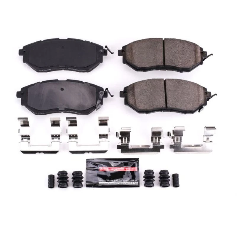 Power Stop Front Z23 Evolution Sport Brake Pads w/Hardware for 06-07 Subaru B9 Tribeca