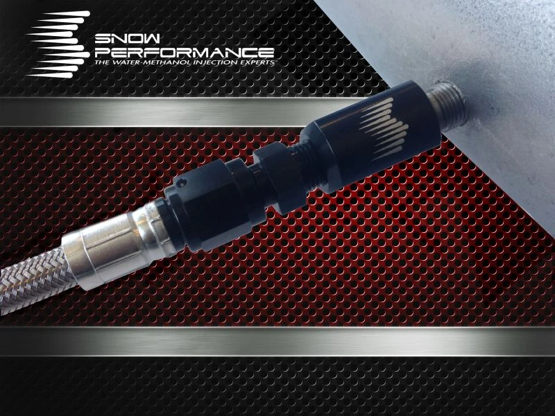 Snow Performance 16-17 Camaro Stg 2 Boost Cooler F/I Wassereinspritzung Kit (SS-Geflochtene Leitung & 4AN)