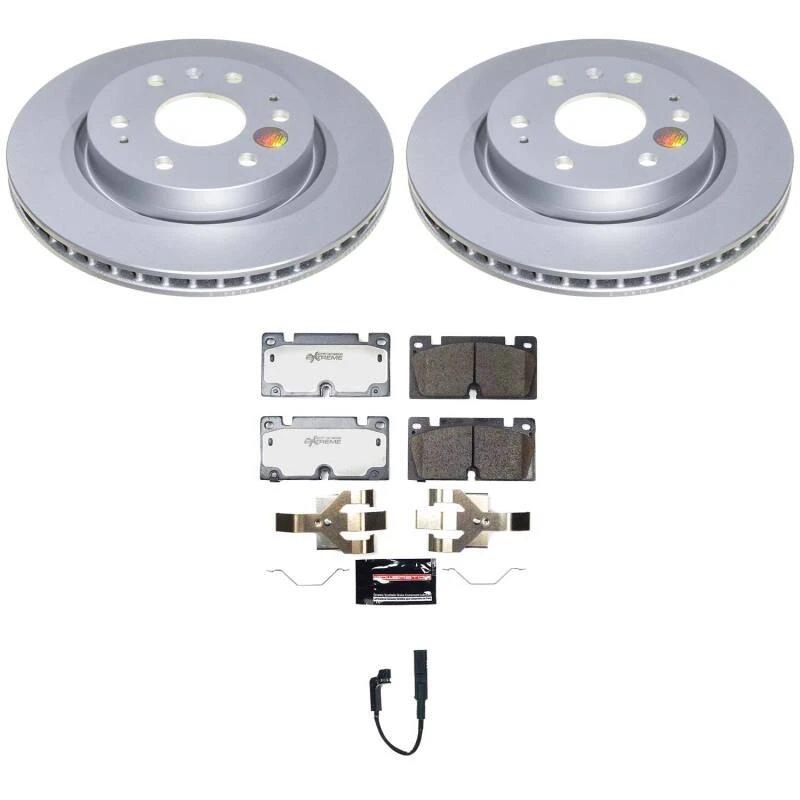 Power Stop 23-25 Chevrolet Colorado Front Z36 Coated Truck & Tow Brake Kit