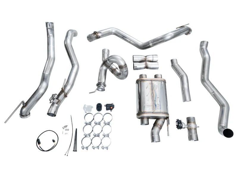 AWE 2024+ Ford Ranger Raptor 3.0L Switchpath Cat-Back Exhaust - BashGuard Only