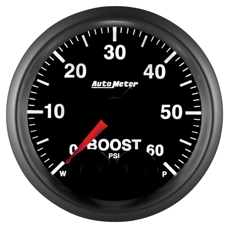 Autometer Elite 52mm 0-60 PSI Boost Peak & Warn w/ Electronic Control Gauge