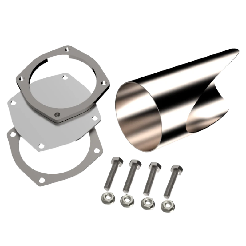 QTP 5in Weld-On QTEC DIY Cutout Pipe
