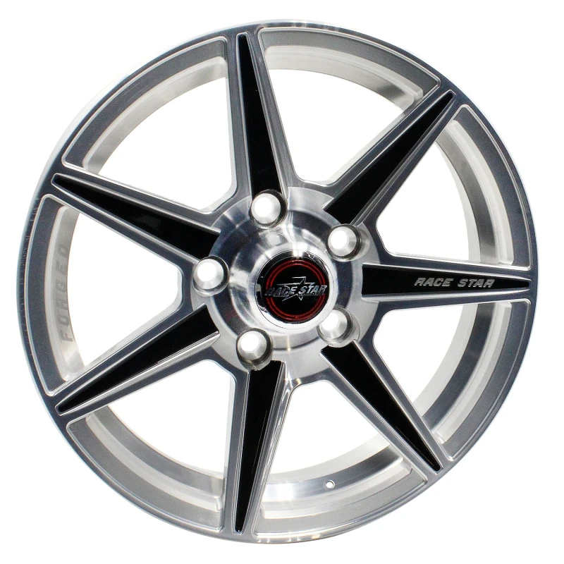 Race Star 72 ValStar 15x3.75 / 5x4.75BC / 1.75BS / 3.072in CB / Machined w/Black Accents Wheel