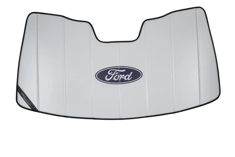 Covercraft UVS100 Premier Series Custom Sunscreen with Ford Blue Oval logo
