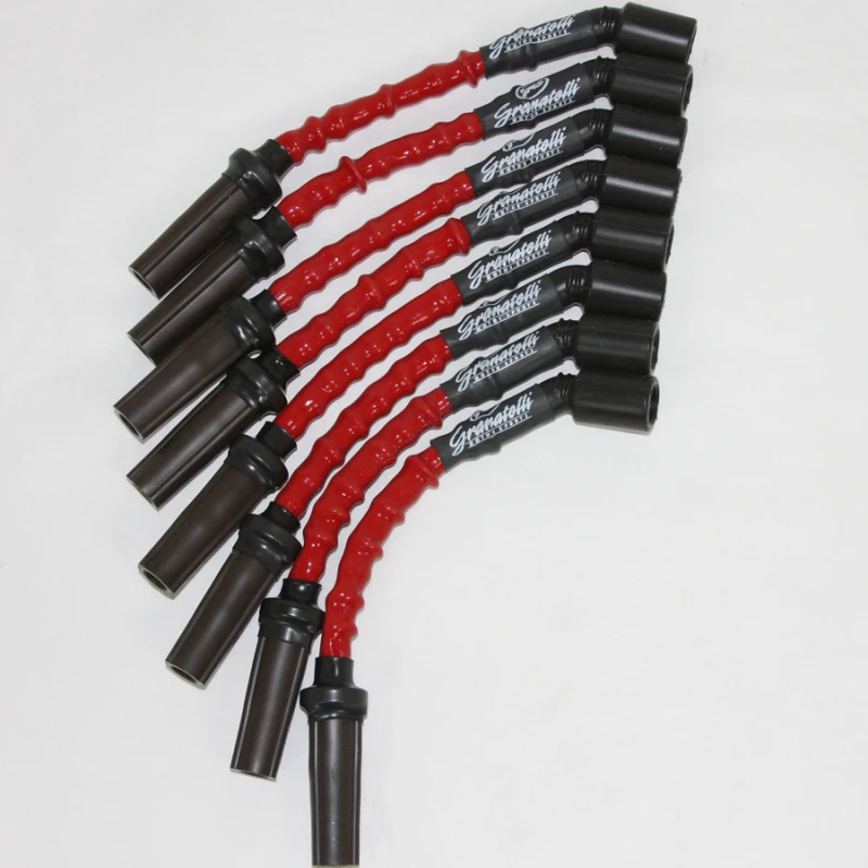 granatelli-motor-sports_28-1545HTR-67933fc4bc127 Granatelli 14-23 GM LT1 6.2L Hi-Perf Coil-Near-Plug Ignition Wire Connector Kit w/Red Jacket
