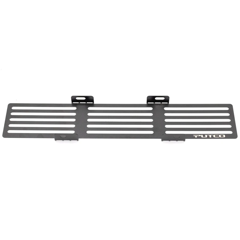 Putco 23-24 Ford F250/F350 Super Duty Bar Design Bumper Grille Inserts - Black Powdercoated