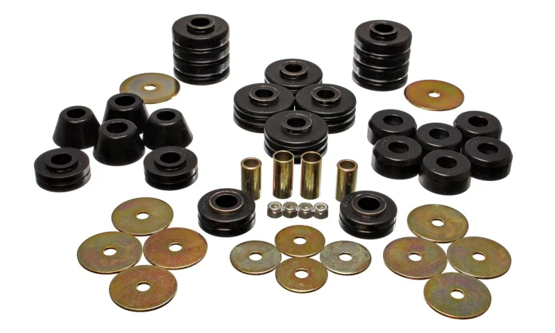 Energy Suspension 73-95 K5 Blazer schwarze Karosserie (Fahrerhaus) Montagesatz