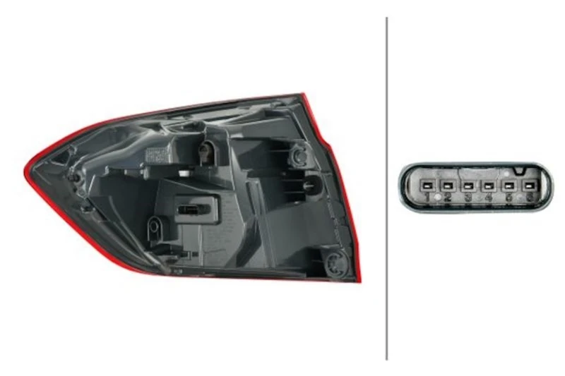Hella 2014-2019 BMW 320i M3 Rechte Signalleuchte