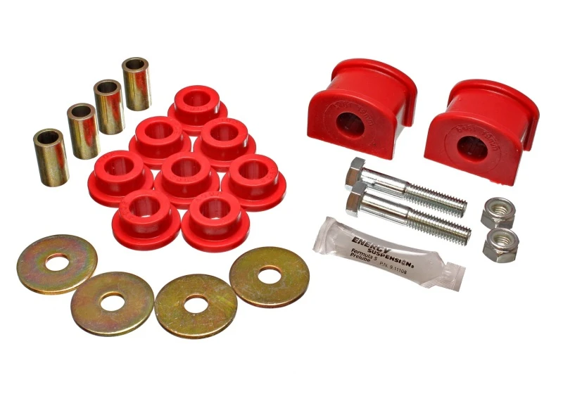 Energy Suspension 95-97 Ford Explorer/Bronco 2WD/4WD 19mm Rote Hinterachs-Stabilisator-Buchsen-Set