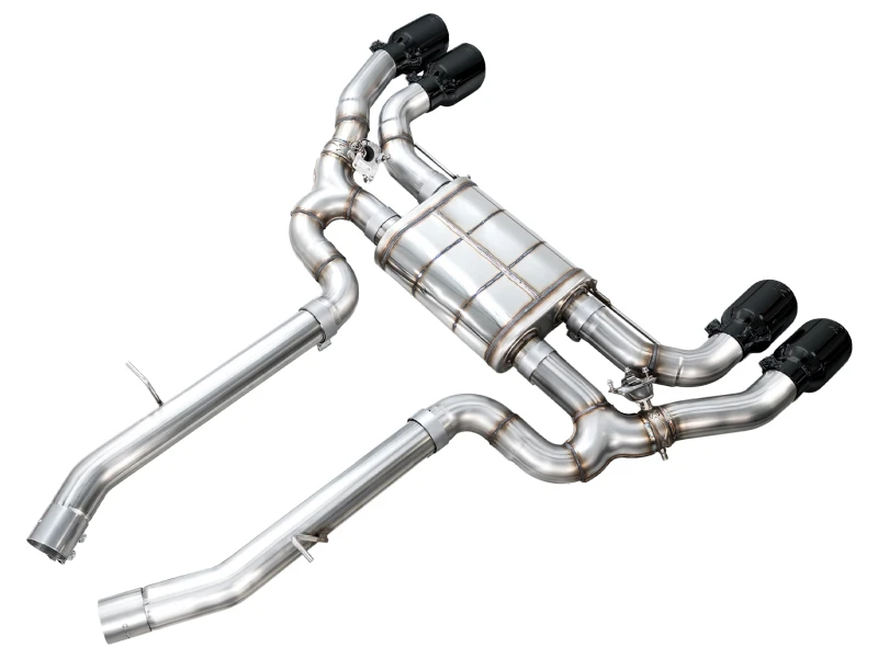 AWE Tuning 20-25 BMW X3 M/M Comp (F97) AWD SwitchPath Axle-back Exhaust - Diamond Black Tips