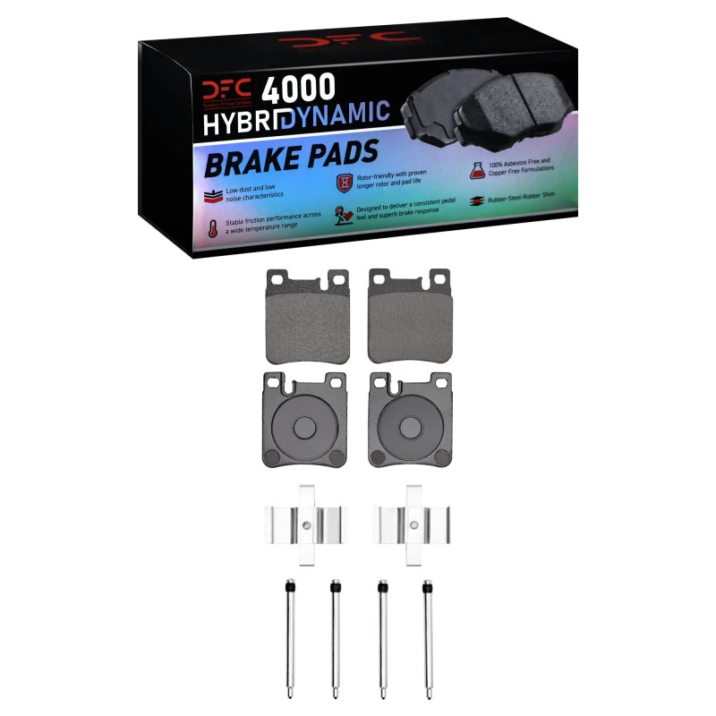DFC 92-9 Chrysler Crossfire Rear 4000 HybriDynamic Brake Pads and Hardware Kit