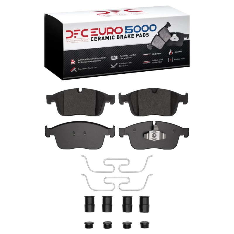 DFC 16-17 Volvo XC60 Front Euro 5000 Ceramic Brake Pads and Hardware Kit