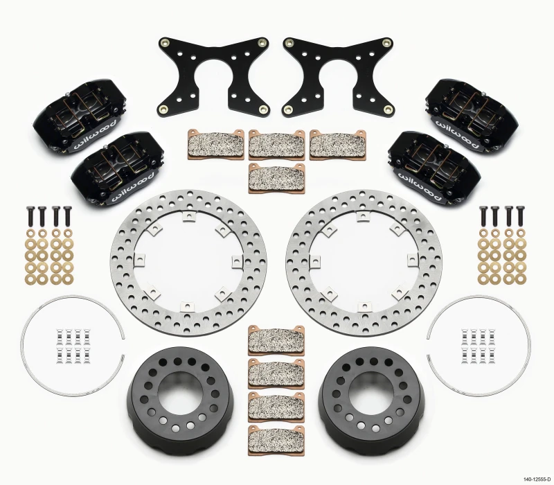 Wilwood Dynapro Lug-Mount-Dual-Rear-Dynamic-Kit SA-Bohrung M-W/Lamb-Enden 1/2-Zoll-Stifte