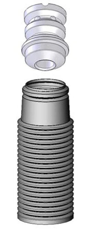KYB Stoßdämpfer & Struts Strut-Stiefel vorne für HYUNDAI Excel 1990-94 für HYUNDAI Scoupe 1991-95 für MITSUBISHI Precis