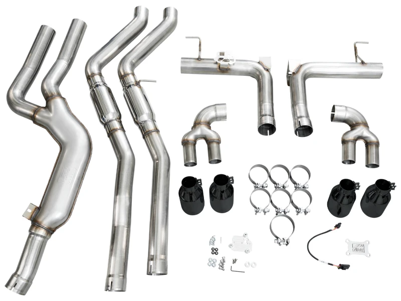 AWE Tuning 22-26 BMW M240i (G42) Track Edition Exhaust - Diamond Black Tips