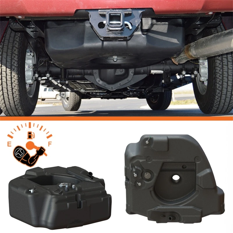 Titan Fuel Tanks 11-19 GM 2500/3500 Duramax 30 Gallonen Ersatzrad-Hilfskraftstoffsystem