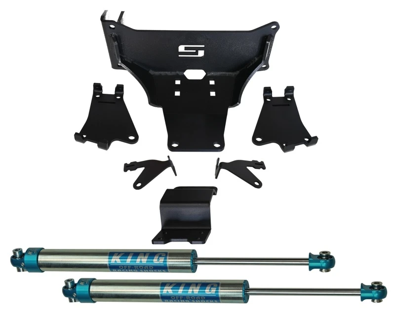 Superlift Dual Steering Stabilizer Kit with KING Stabilizer for 2023-2025 Ford F-250/F-350