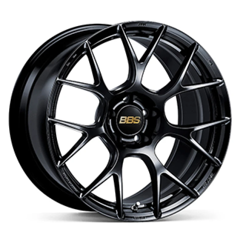 BBS RE-V7 19x8.5 5x112 ET43 Gloss Black Wheel -82mm PFS/Clip Required
