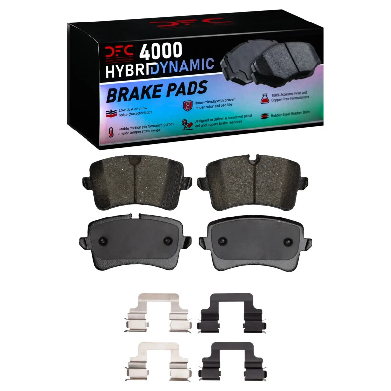 DFC 11-23 Audi A6 (USA/Canada) Rear 4000 HybriDynamic Brake Pads and Hardware Kit